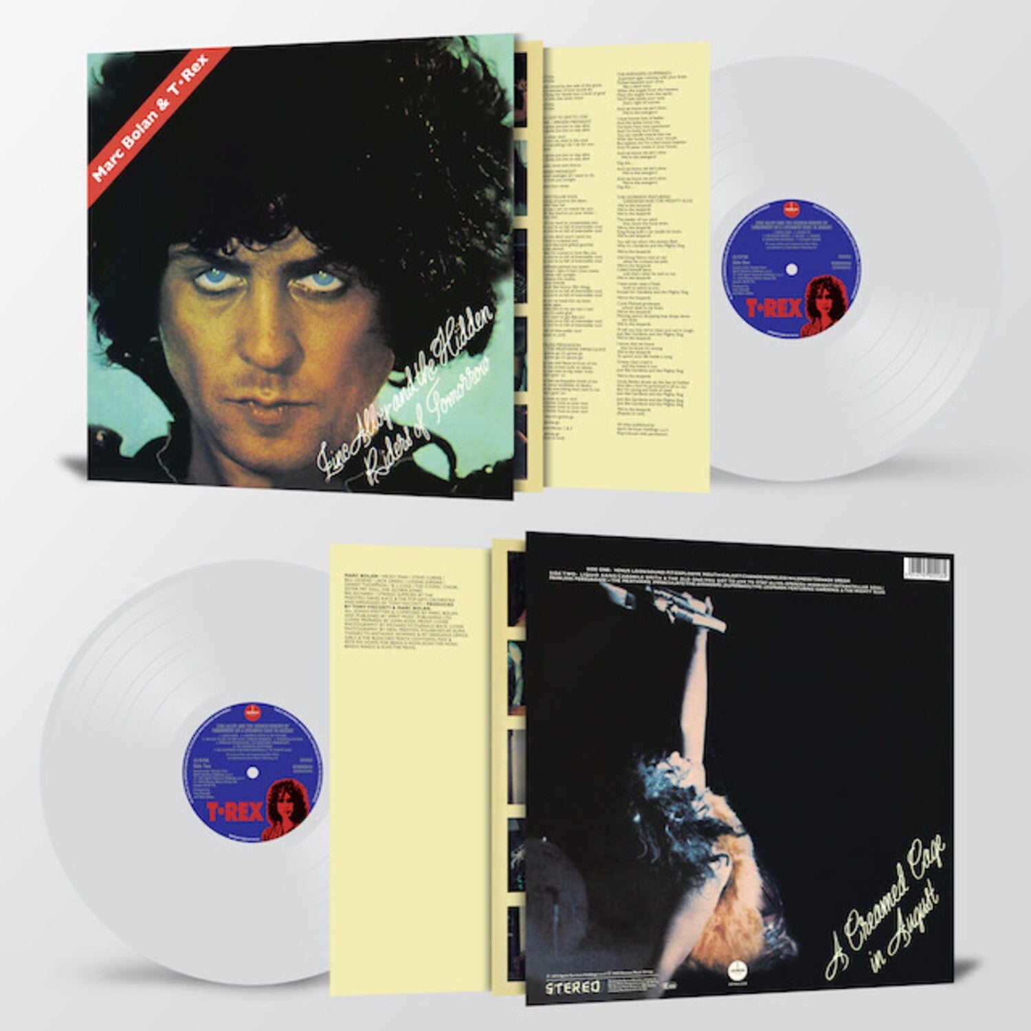 T.Rex - Zinc Alloy (Clear Vinyl) - LEVITATION