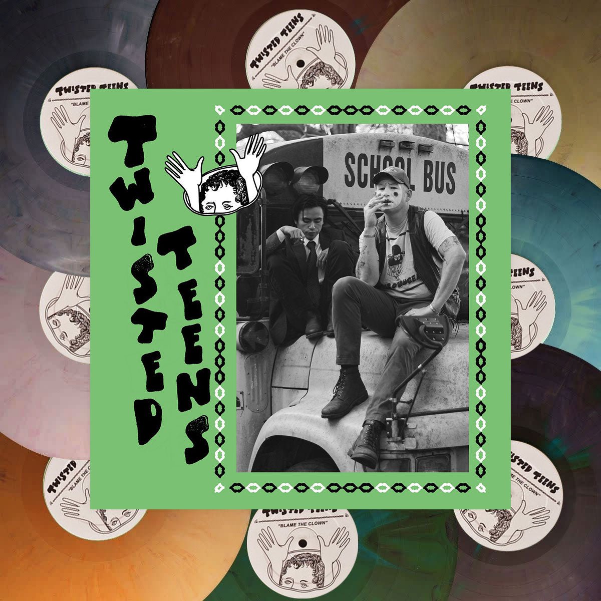 Twisted Teens - Blame The Clown - Eco Mix Vinyl Import - LEVITATION