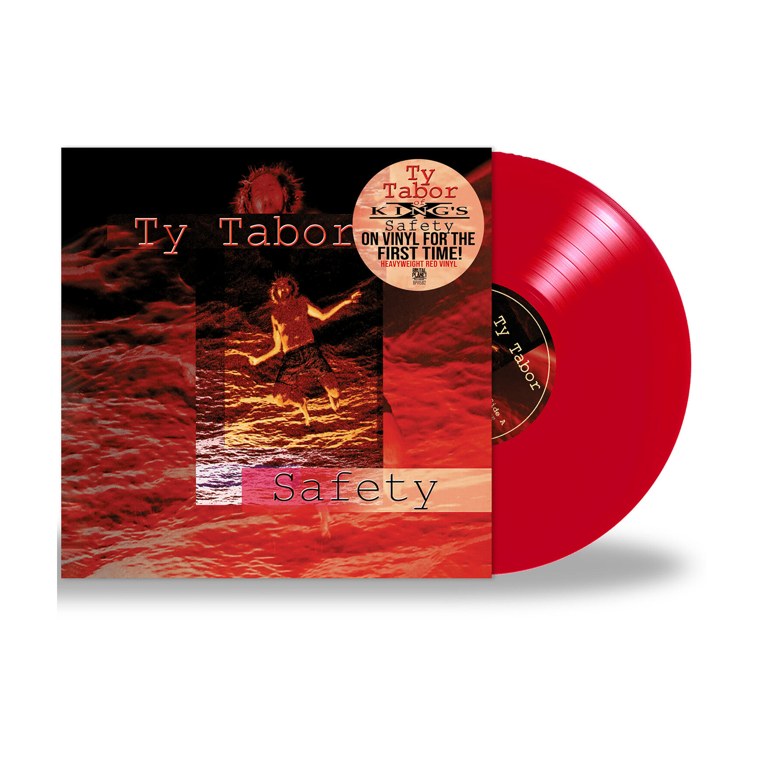 Ty Tabor - Safety (Red Vinyl) - LEVITATION