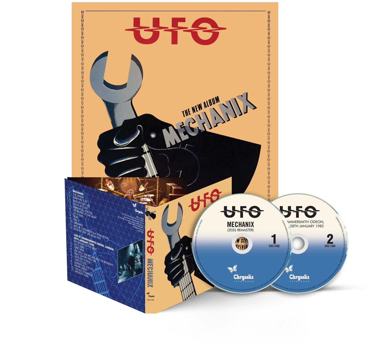 UFO - Mechanix 3xCD - LEVITATION