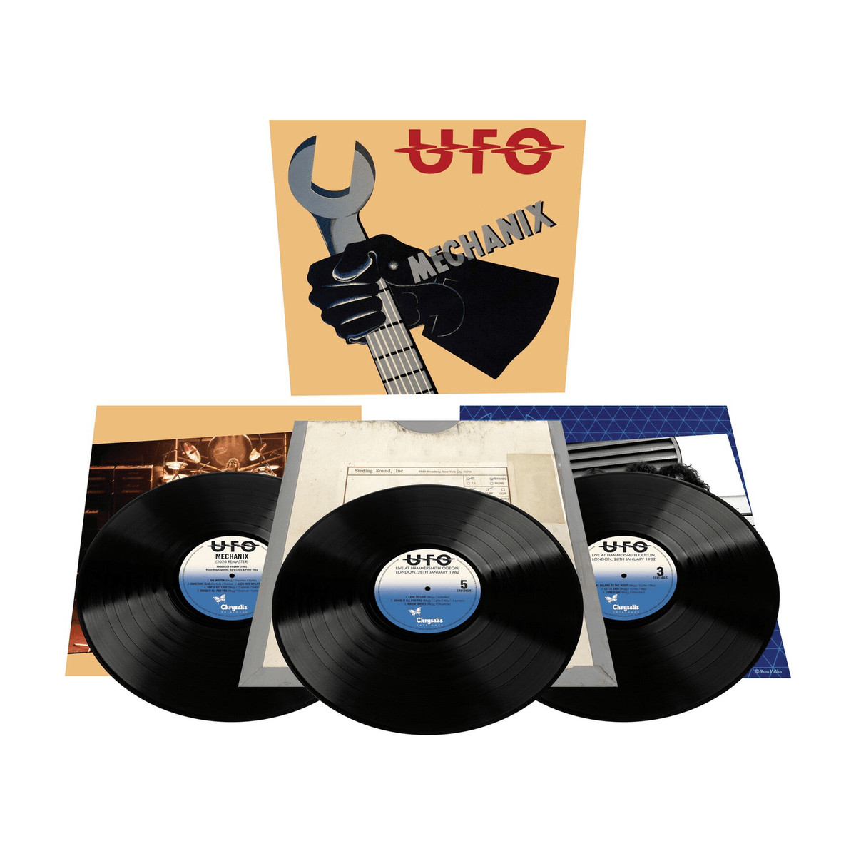 UFO - Mechanix 3xLP - LEVITATION