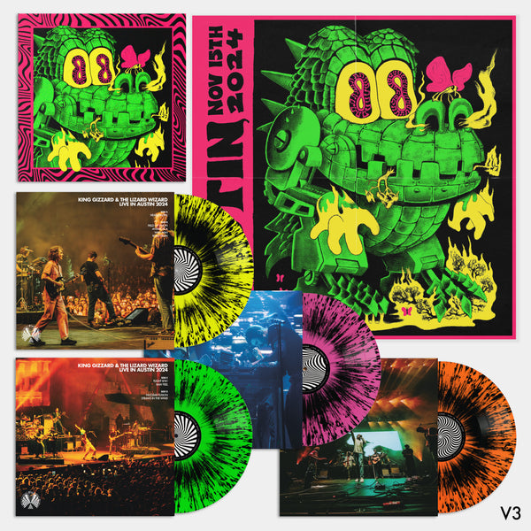 King Gizzard - Live in Austin '24 (4LP Box Set) PRE-ORDER