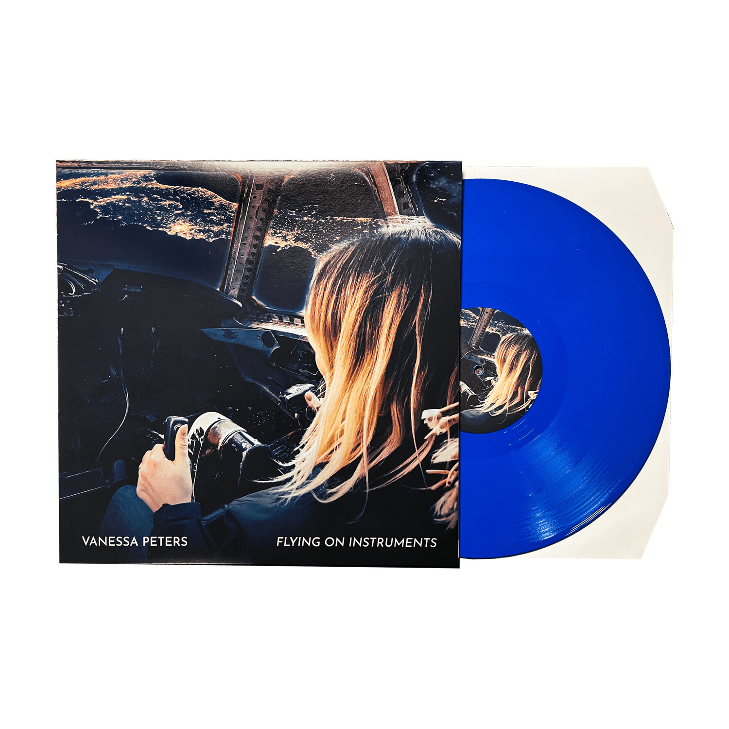Vanessa Peters - Flying on Instruments (Blue Vinyl) - LEVITATION
