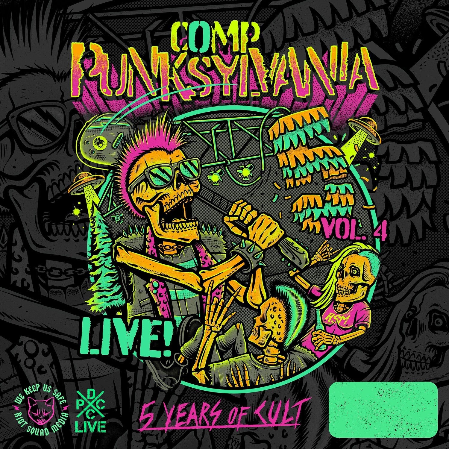 Various Artists - Comp Punksylvania Vol. 5 Live - LEVITATION