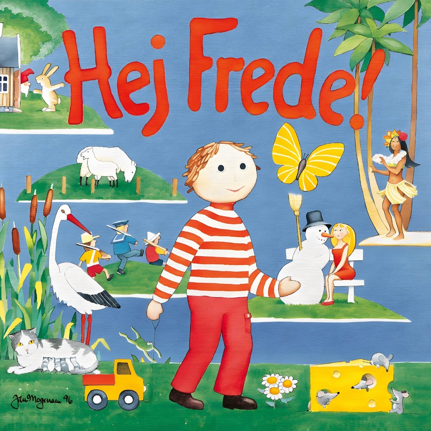 Various Artists - Hej Frede 2xLP - LEVITATION