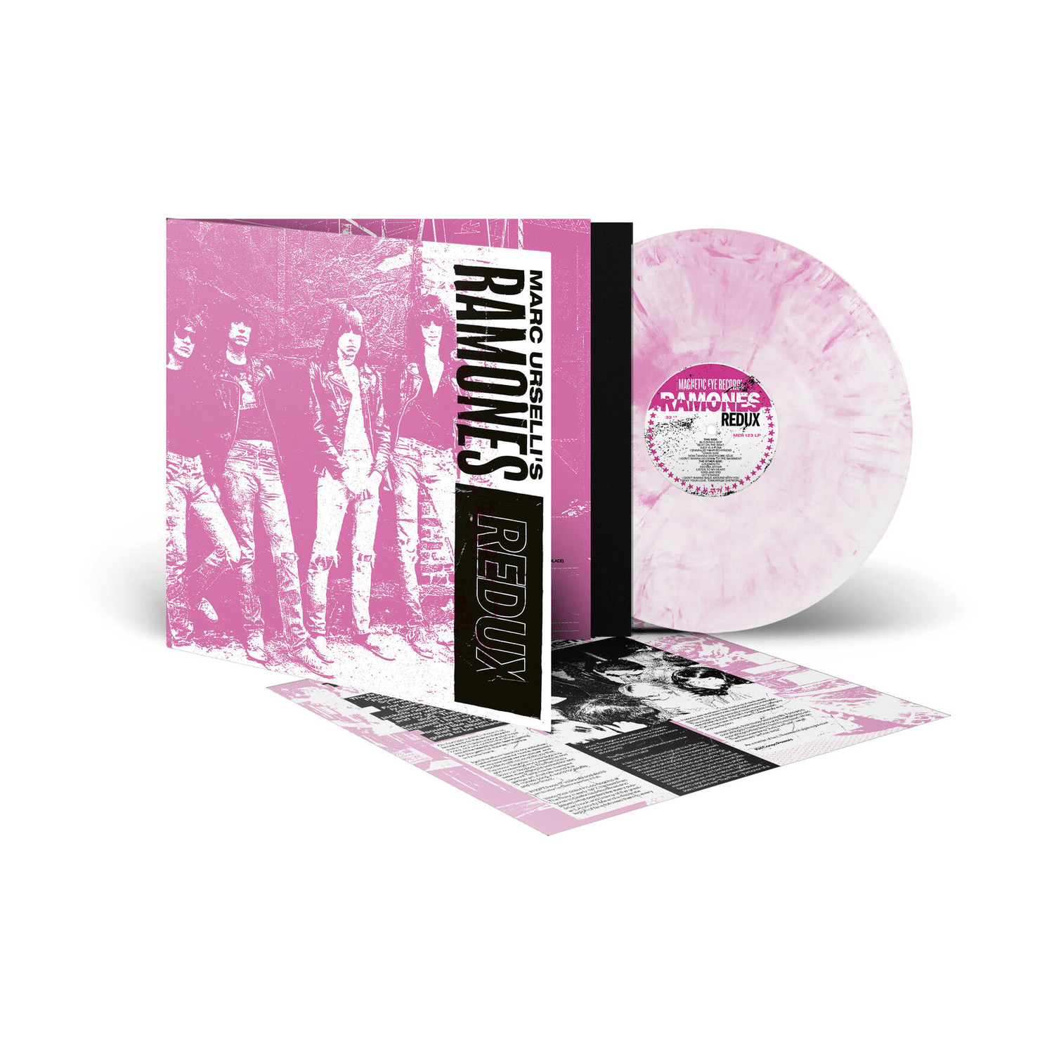 Various Artists - Marc Urselli's Ramones (Redux) (Various Artists) - Pink/White (Pink Vinyl) - LEVITATION