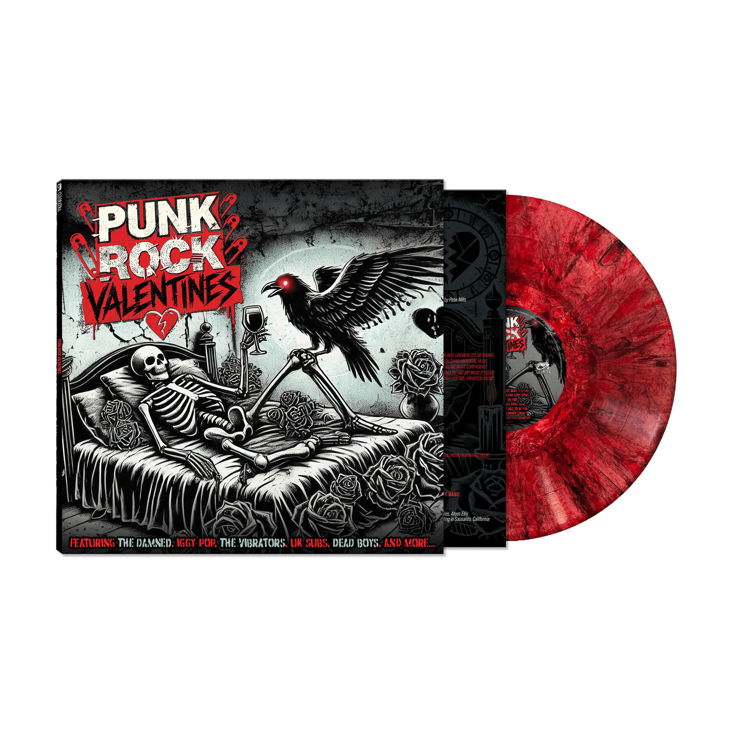 Various Artists - Punk Rock Valentines (Red Vinyl) - LEVITATION