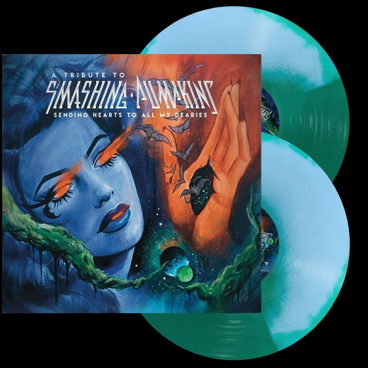 Various Artists - Sending Hearts to All My Dearies (Blue Vinyl) - LEVITATION