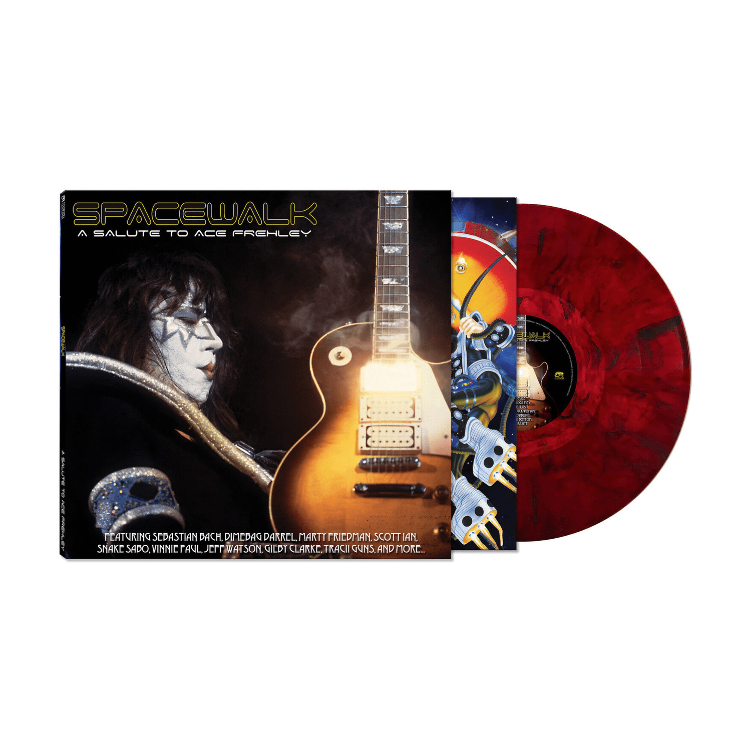 Various Artists - Spacewalk: a Tribute to Ace Frehley (Red Vinyl) - LEVITATION