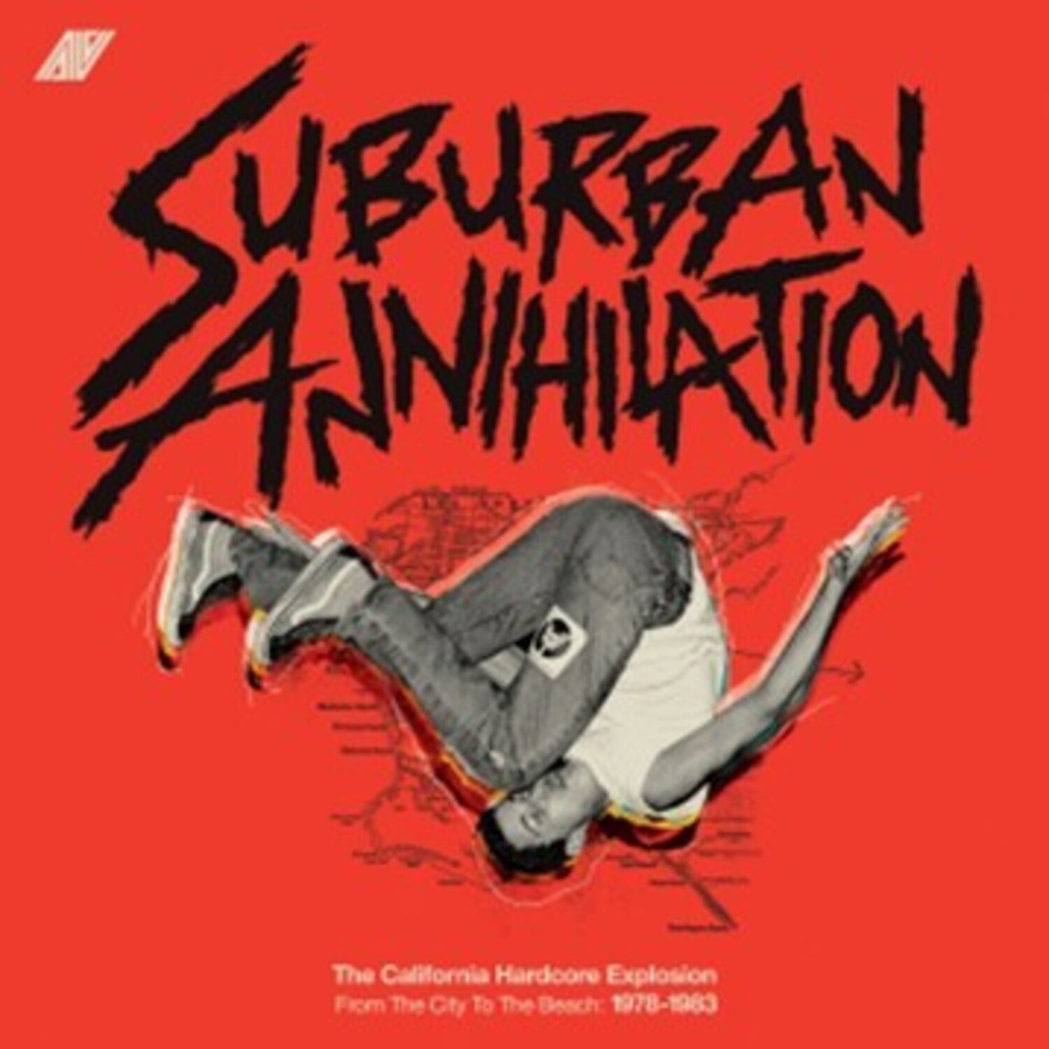 Various Artists - Suburban Annihalation - California Hardcore 2xLP (Silver Vinyl) - LEVITATION