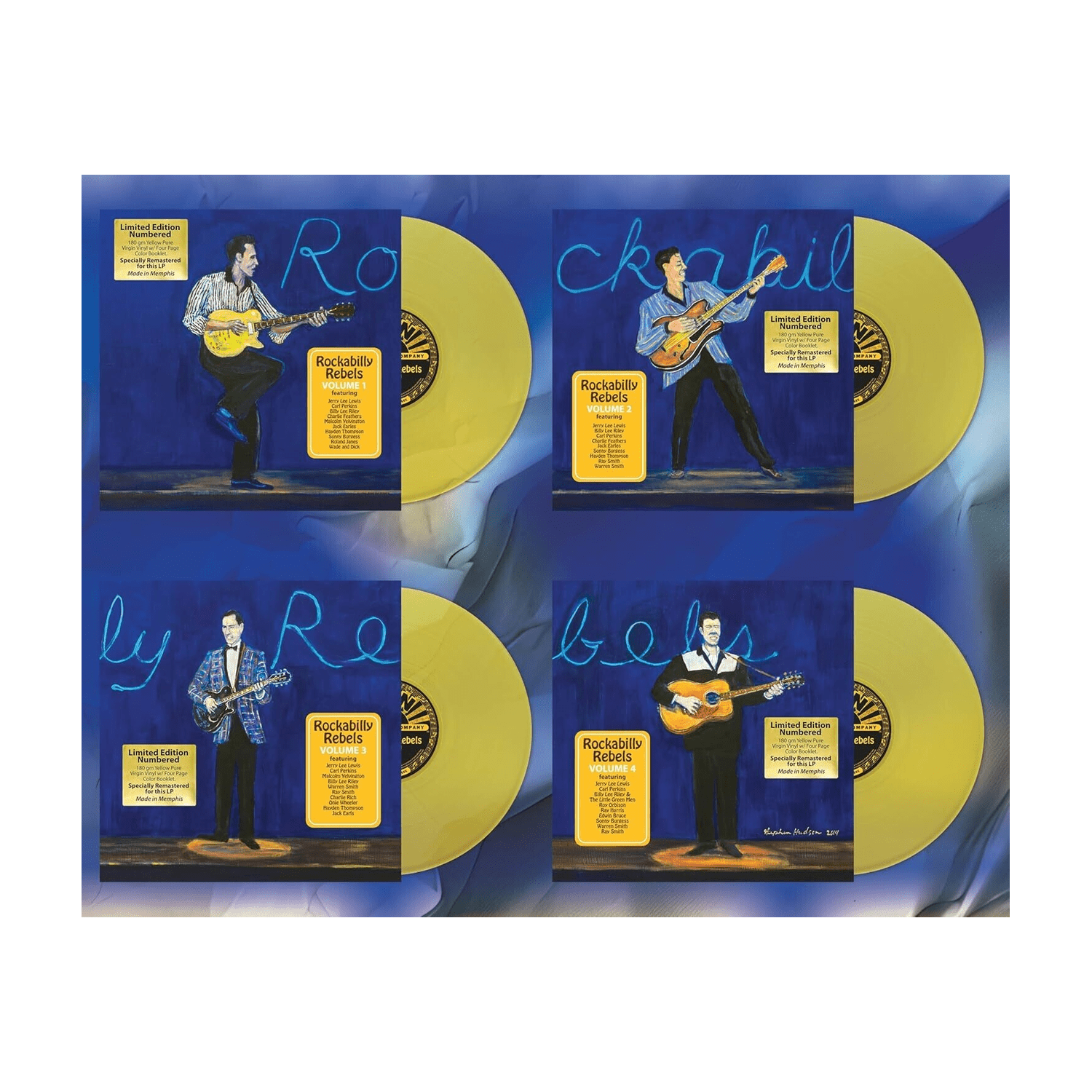 Various Artists - Sun Records Rockabilly Rebels 4xLP - LEVITATION
