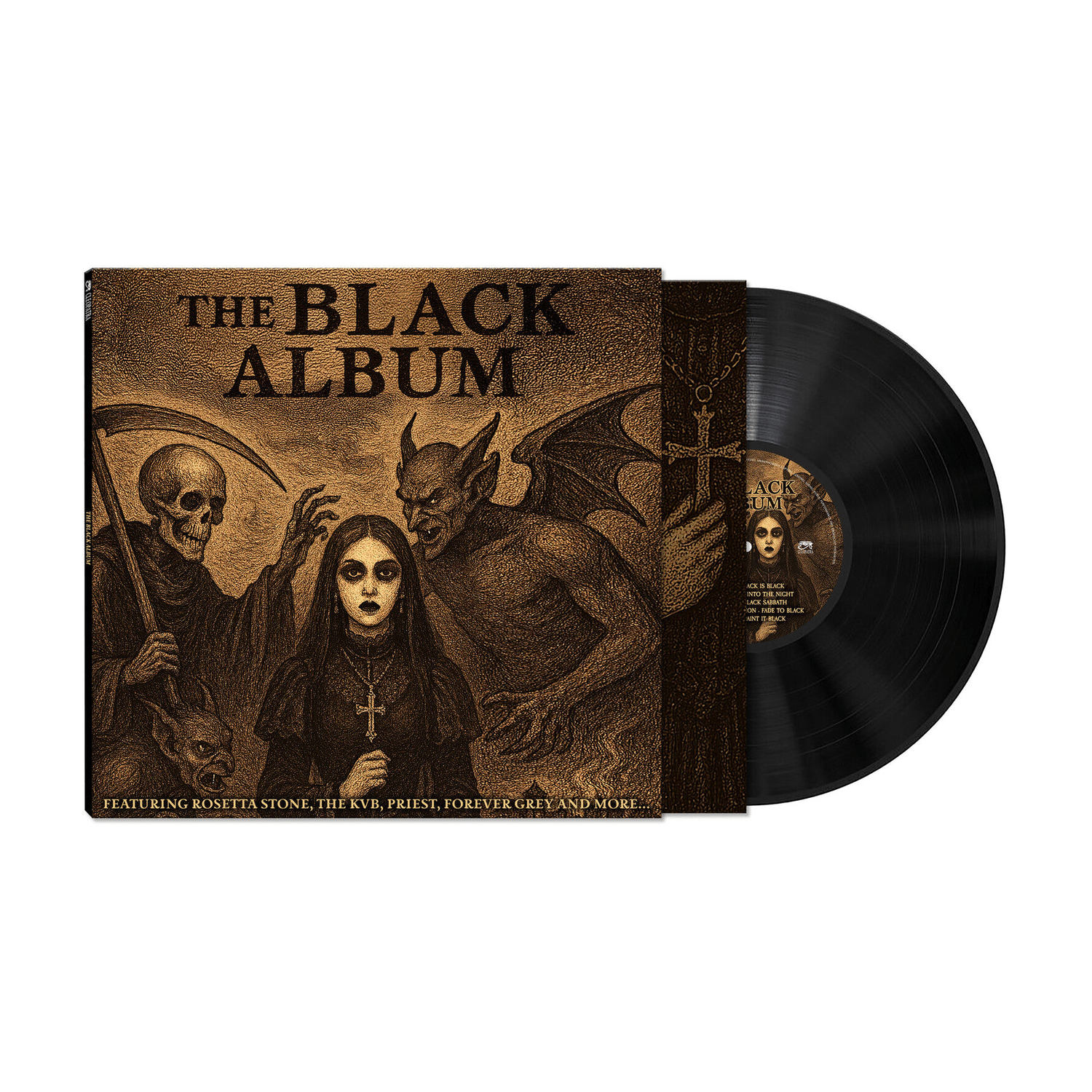 Various Artists - The Black Album (Limited Edition) - LEVITATION