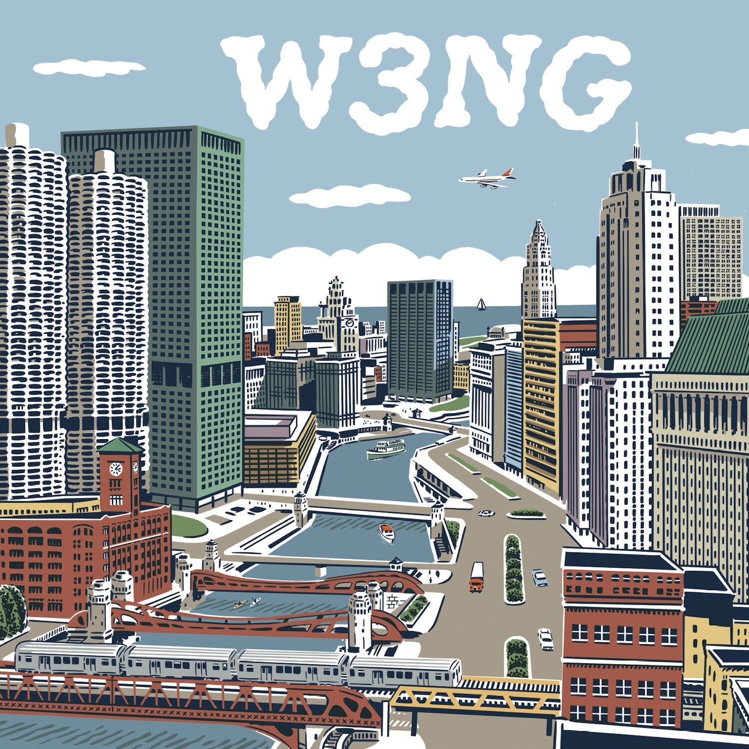 Various Artists - W3Ng (Clear Vinyl) - LEVITATION