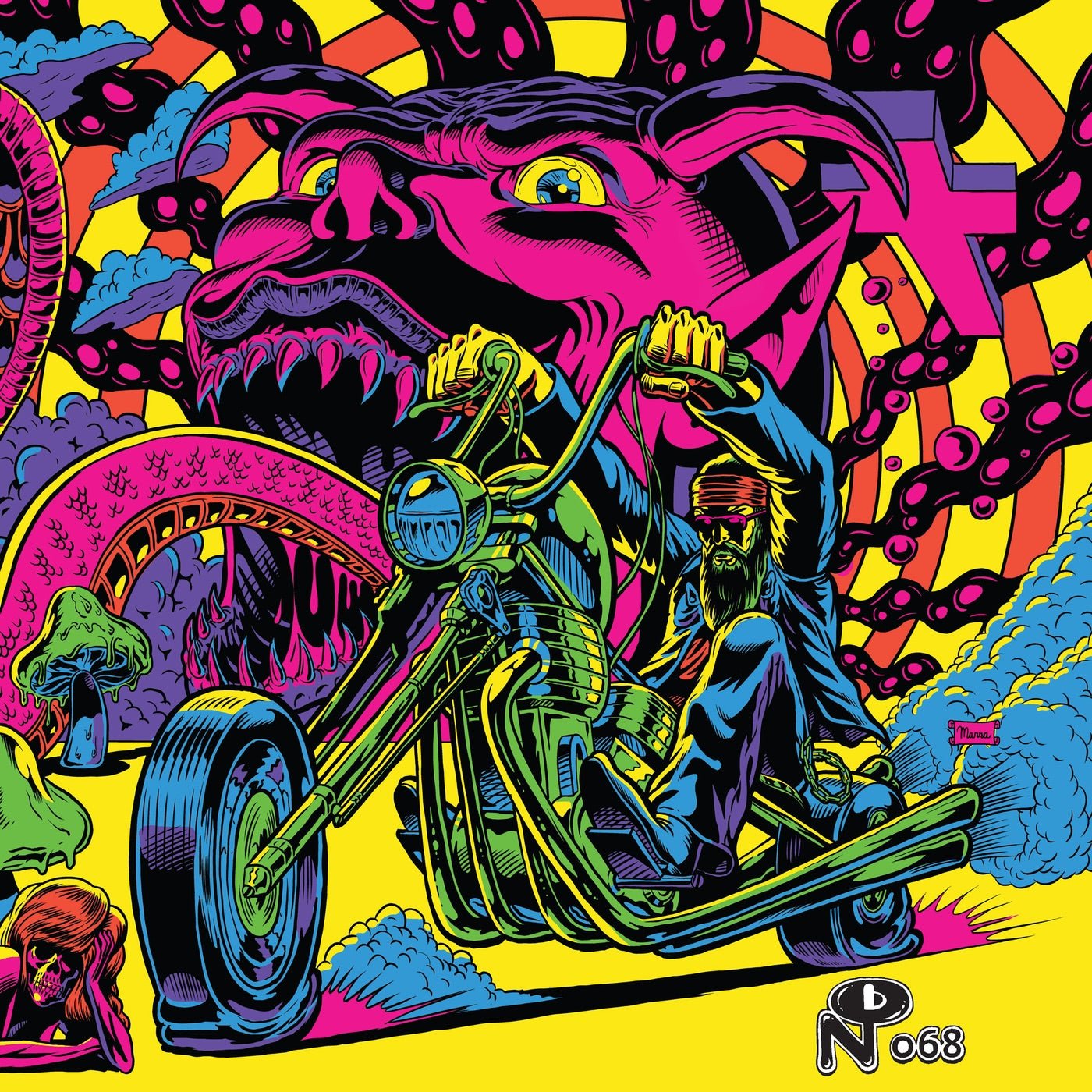 Various Artists - Warfaring Strangers: Acid Nightmares / Various - Limited Emerald Green Colored Vinyl 2xLP (Green Vinyl) - LEVITATION