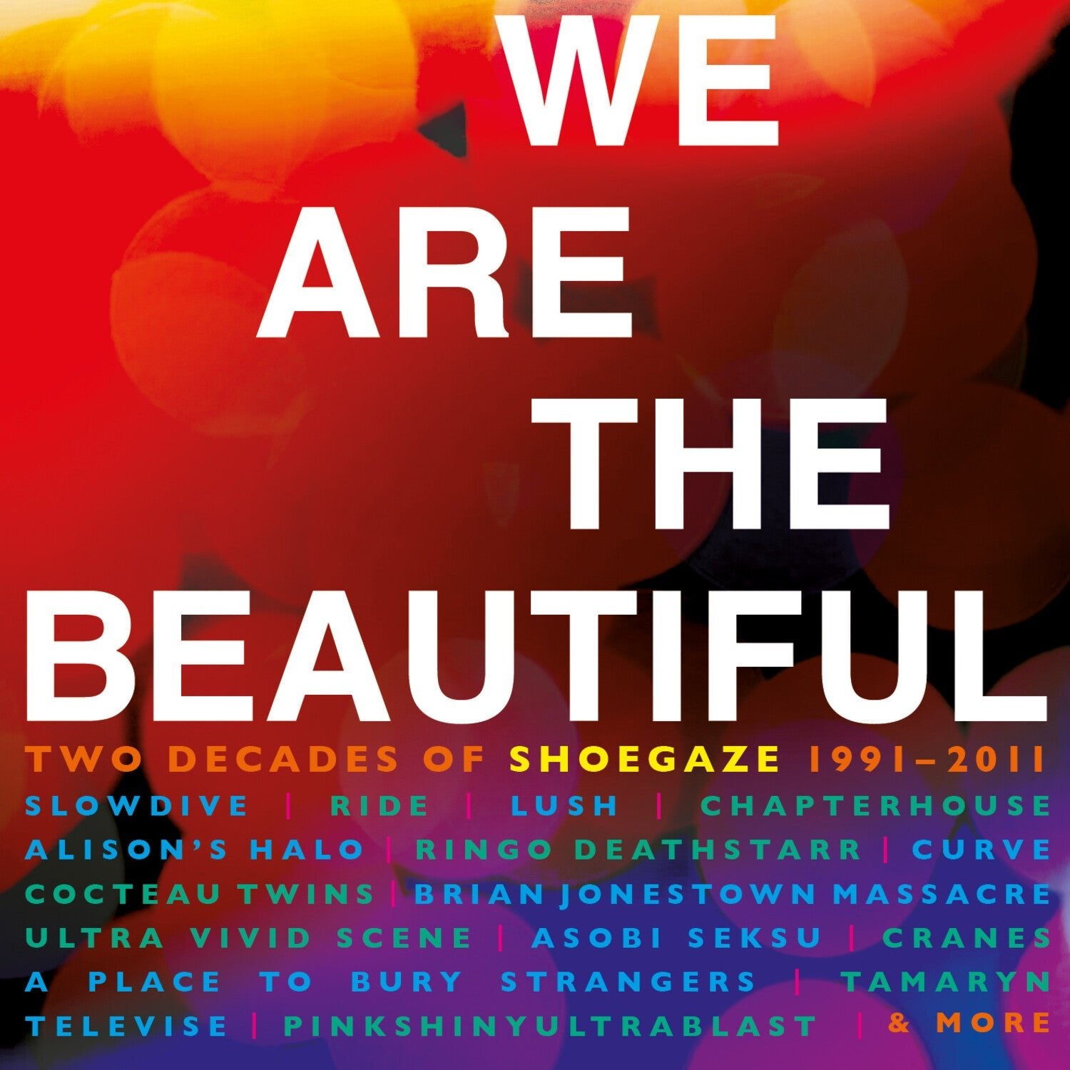 Various Artists - We Are The Beautiful 4xCD - LEVITATION