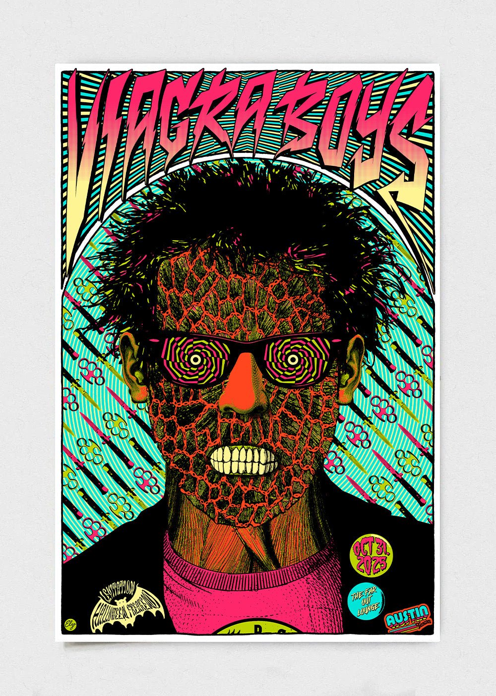 Viagra Boys Poster by Elzo Durt – LEVITATION