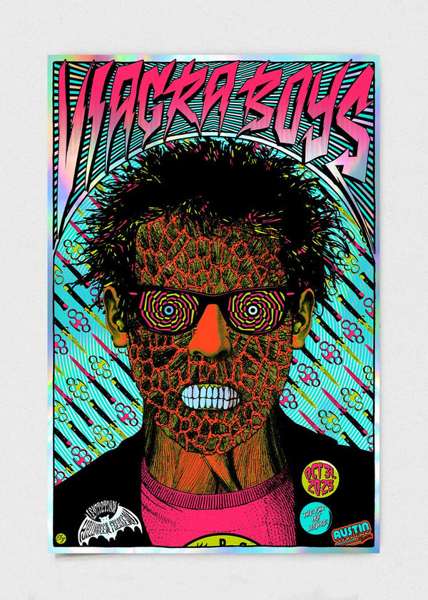 Viagra Boys Poster by Elzo Durt - LEVITATION