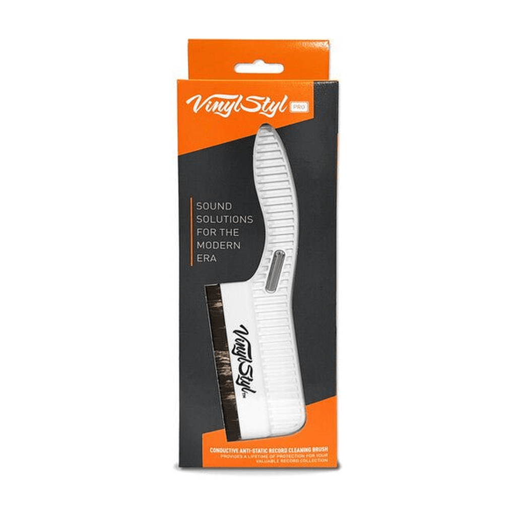 Vinyl Styl - Vinyl Styl Vsa019 Prem Antistatic Record Brush Wh - LEVITATION