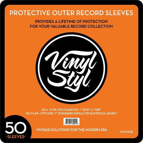Vinyl Styl - Vinyl Styl Vsp008 45 Rpm Record Otr Slv 50 Cnt Clr - LEVITATION