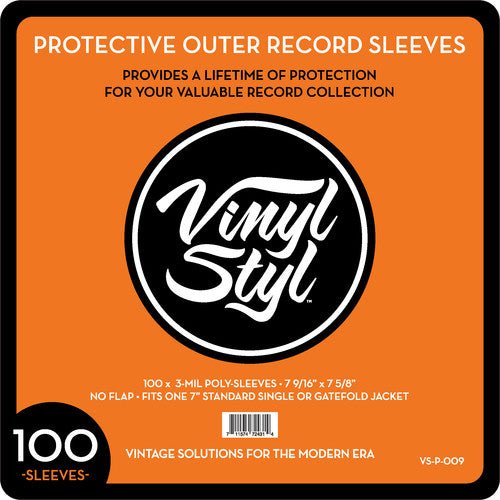 Vinyl Styl - Vinyl Styl Vsp009 45 Rpm Record Oter Slv 100ct Clr - LEVITATION
