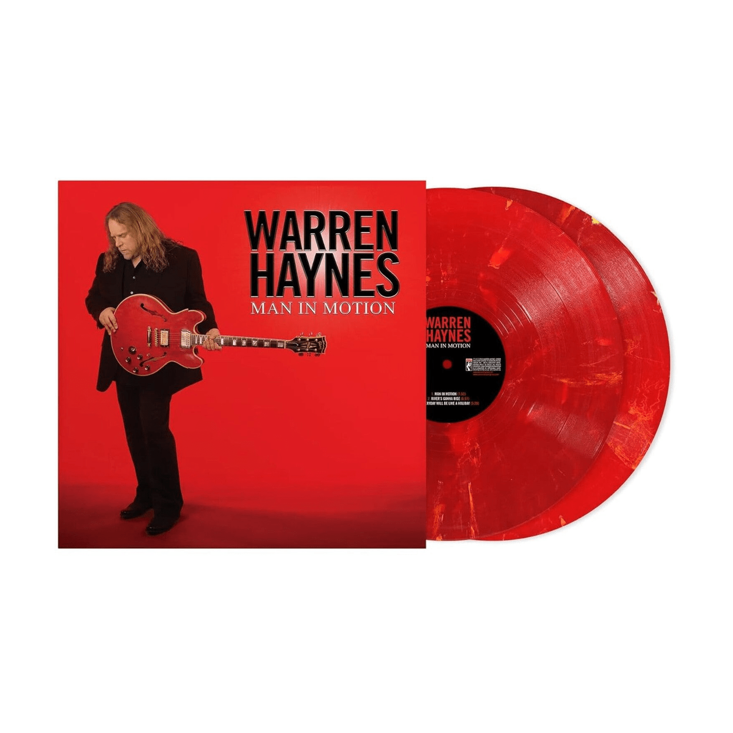 Warren Haynes - Man in Motion 2xLP (Red Vinyl) - LEVITATION