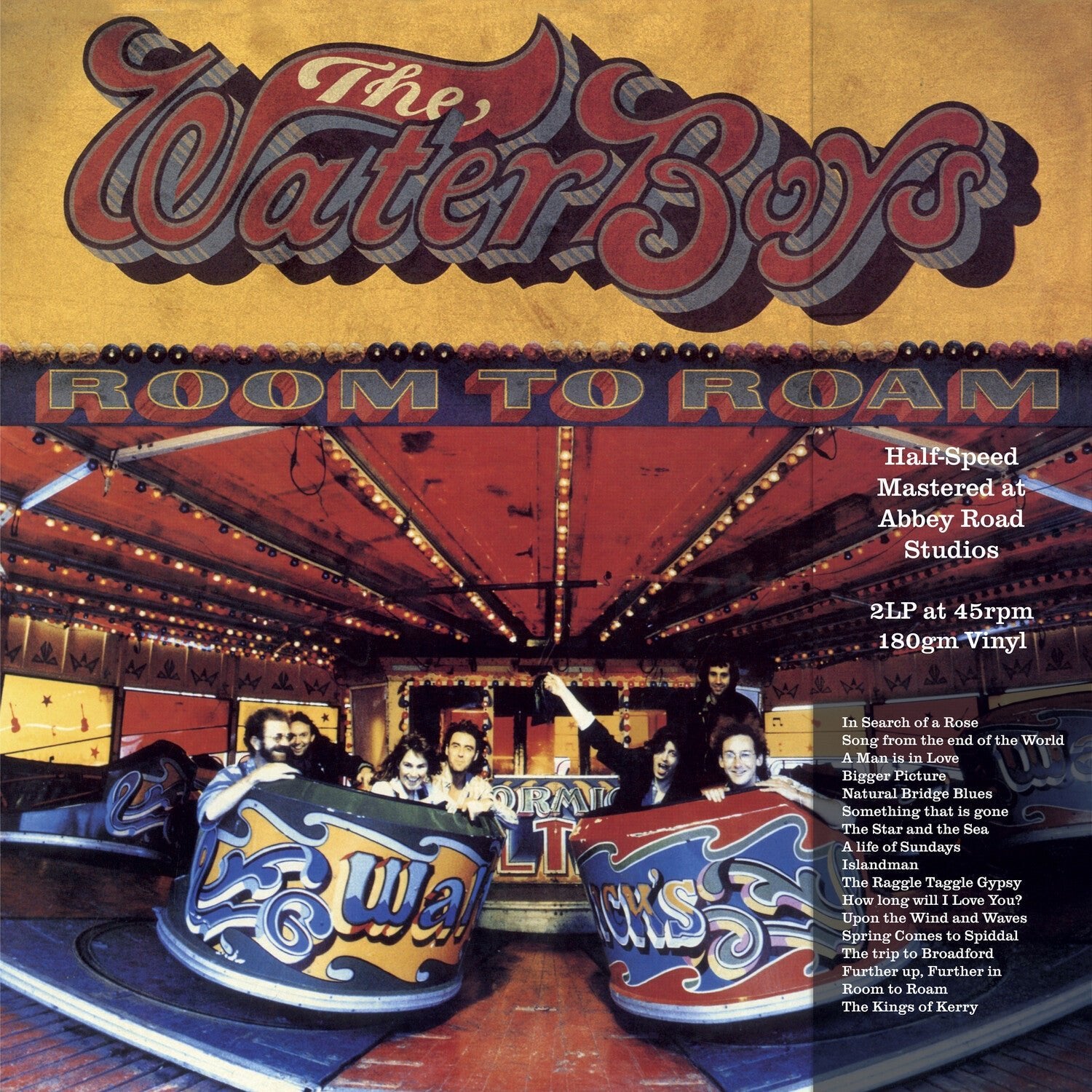 Waterboys - Room to Roam (Half Speed Master) 2xLP - LEVITATION