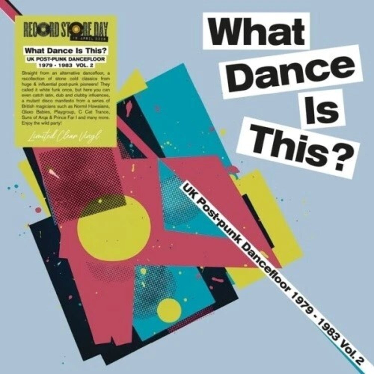 What Dance Is This: Uk Post Punk Dance Vol2 / Var - What Dance is This: Uk Post Punk Dancefloor Vol.2 1979-1983 / Various (Clear Vinyl) - LEVITATION