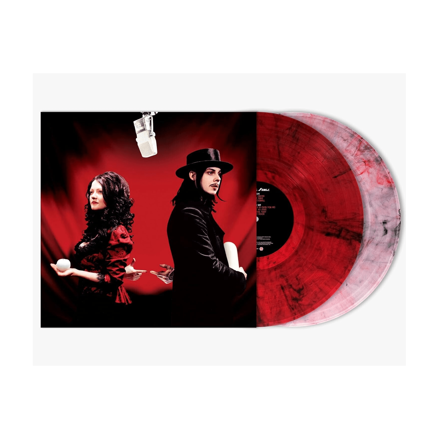 White Stripes - Get Behind Me Satan 2xLP (Clear Vinyl) - LEVITATION