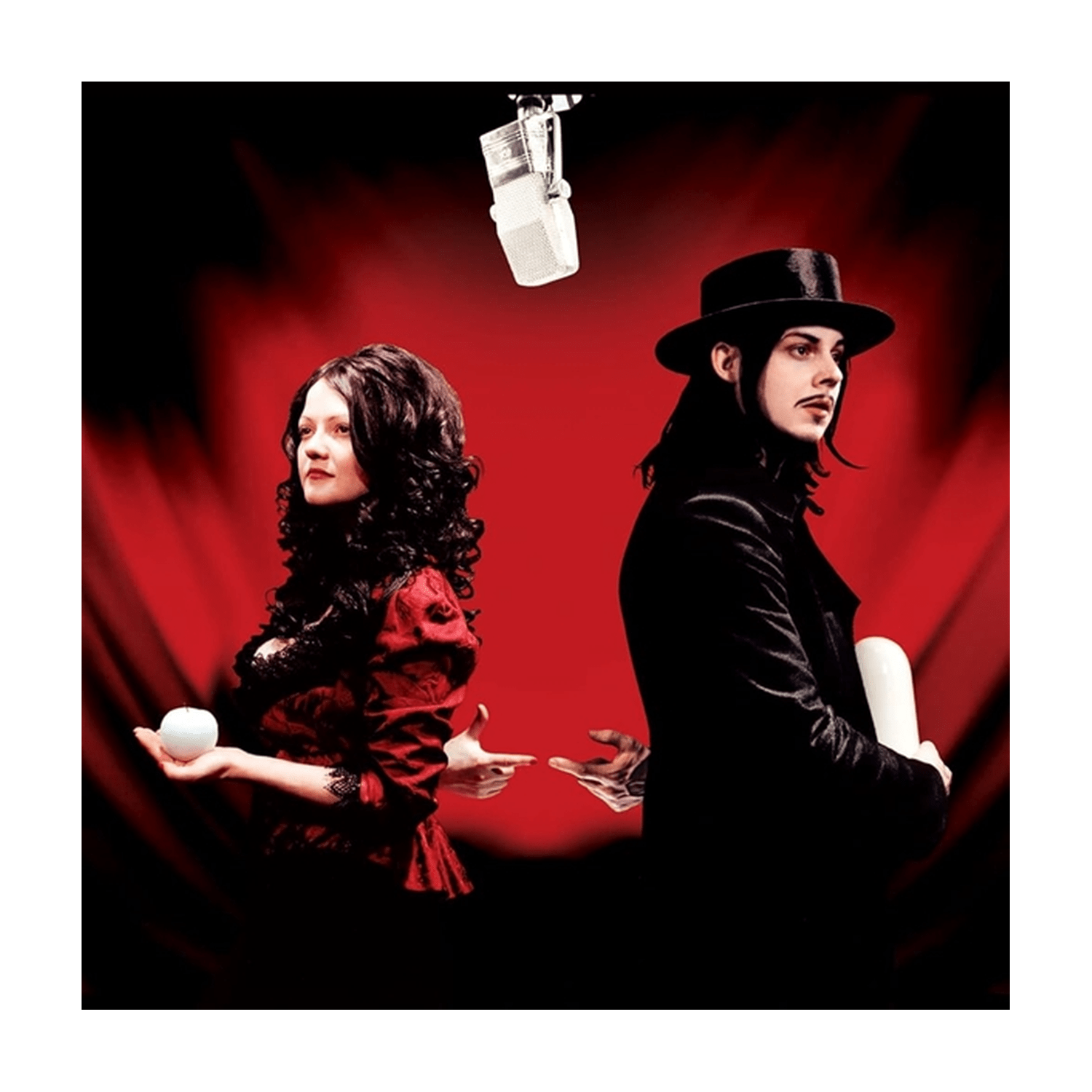 White Stripes - Get Behind Me Satan 2xLP (Clear Vinyl) - LEVITATION