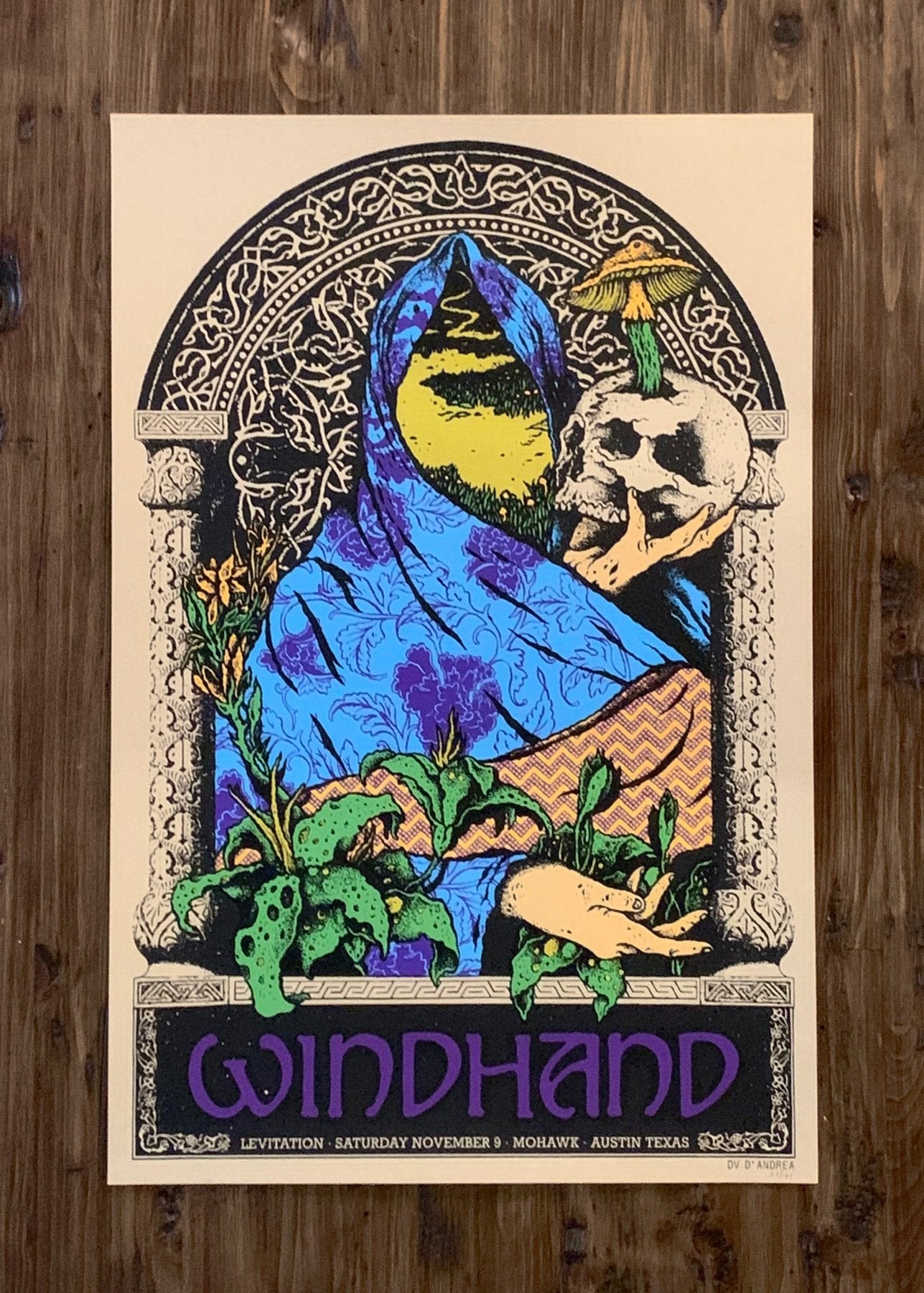Windhand Poster by David D'Andrea - ARCHIVE - LEVITATION