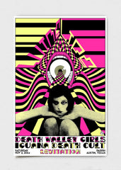 Wine Lips + Death Valley Girls Poster by Elzo Durt – LEVITATION