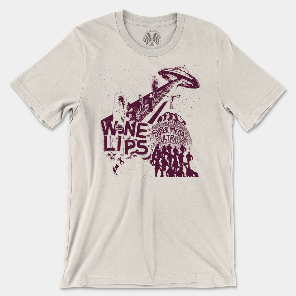 Wine Lips - Super Mega Ultra (T-Shirt) - LEVITATION