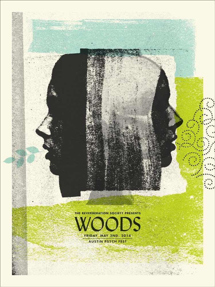 Woods Poster by Aesthetic Aparatus - LEVITATION