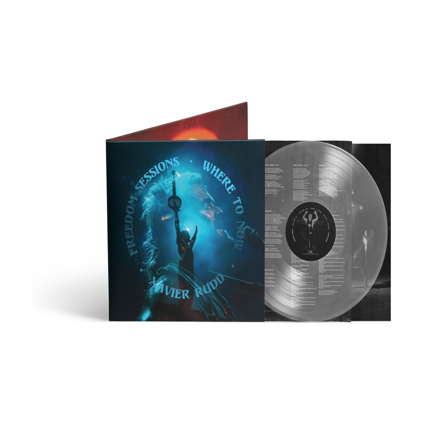 Xavier Rudd - Freedom Sessions/Where to Now (Clear Vinyl) - LEVITATION