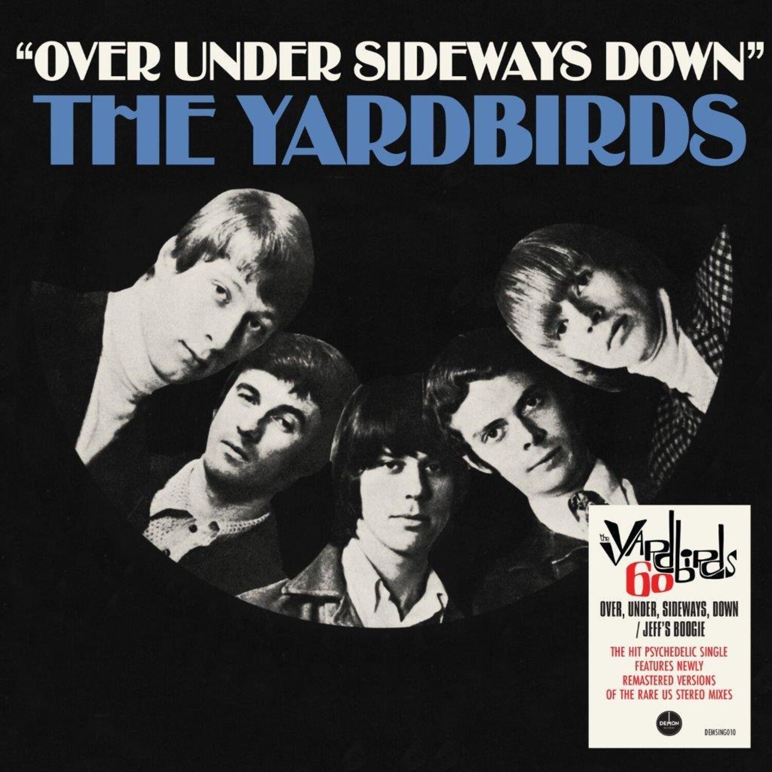 Yardbirds - Over Under Sideways Down / Jeff's Boogie - Black 7 - LEVITATION