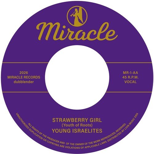 Young Israelites - Strawberry Girl B/w Stay by My Side - LEVITATION