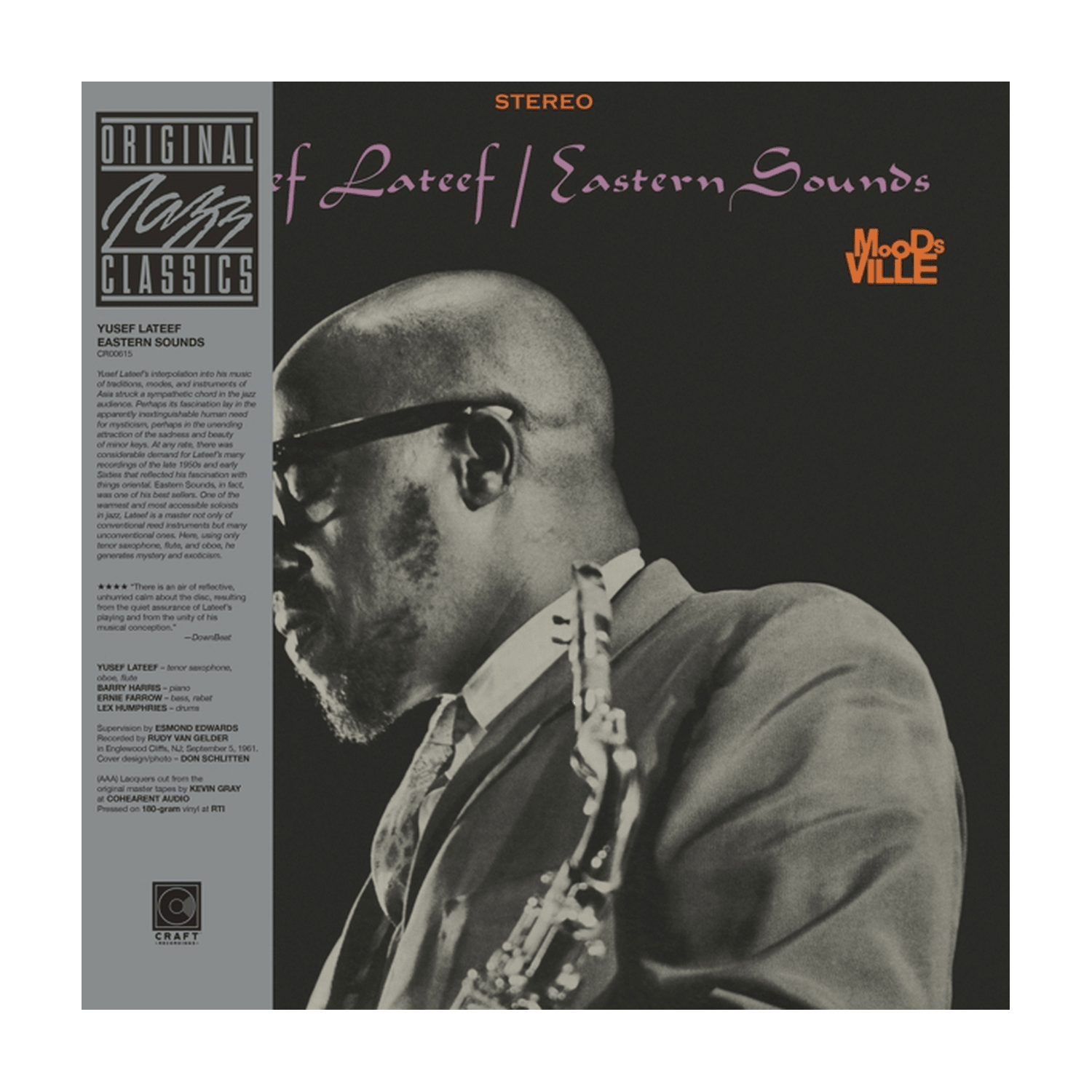 Yusef Lateef - Eastern Sounds (Original Jazz Classics Series) - LEVITATION