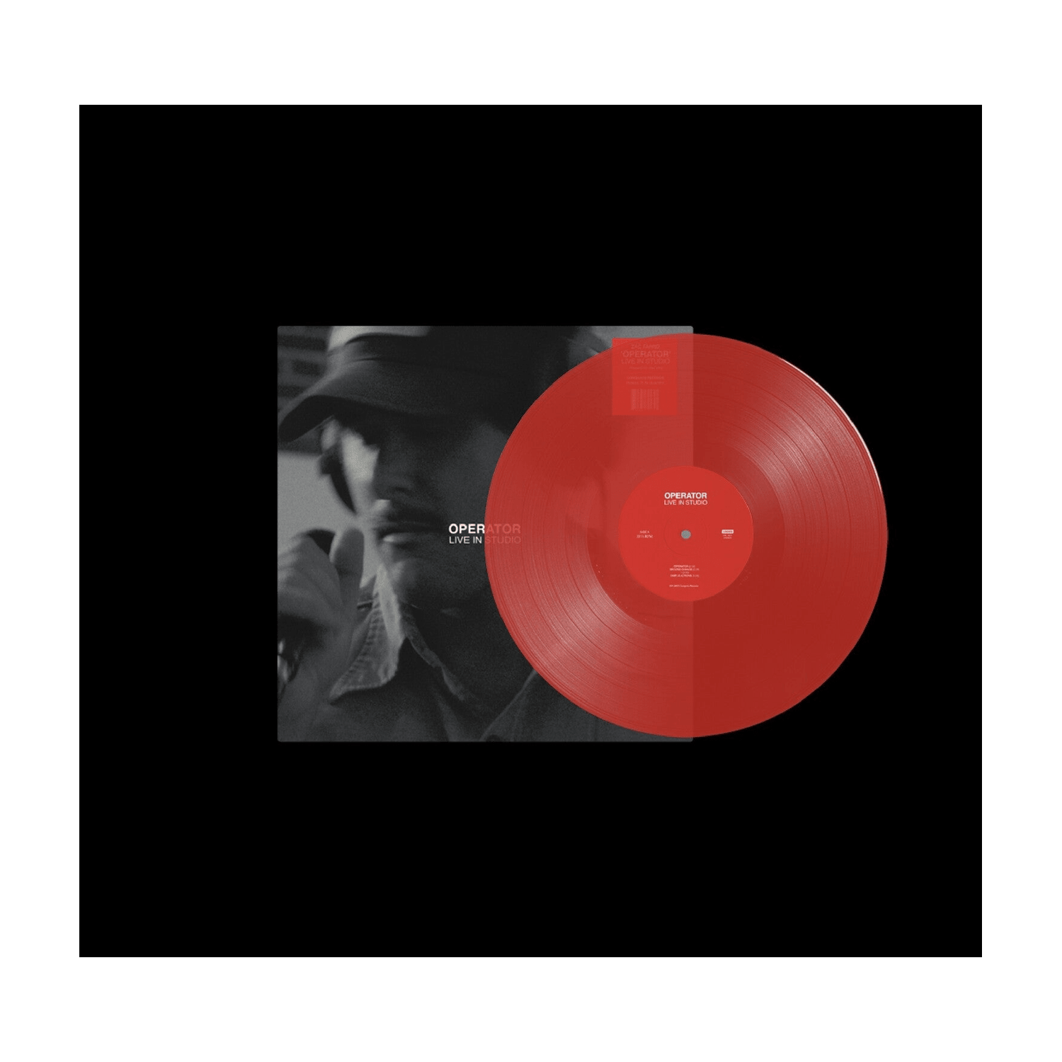 Zac Farro - Operator - Live in Studio (Red Vinyl) - LEVITATION