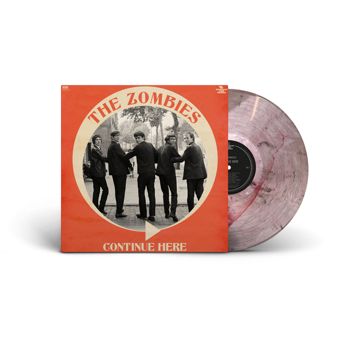 The Zombies - Continue Here (Mono Remastered) — Levitation Exclusive Splatter Scene LP
