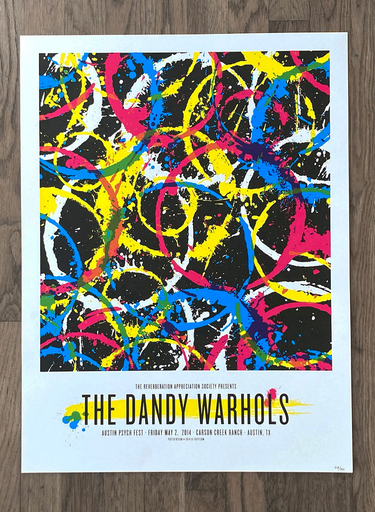 The Dandy Warhols Poster by Lil Tuffy