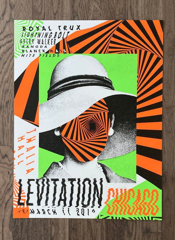 Levitation Chicago 2016 Poster Set by Nate Duval