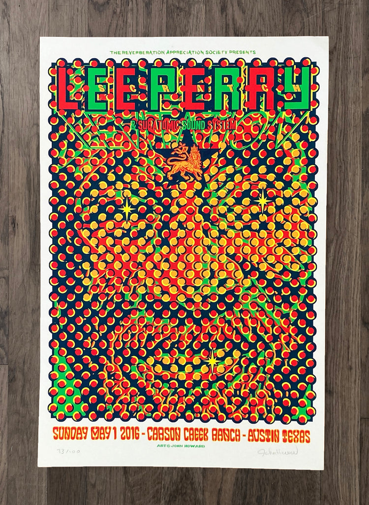 Lee Scratch Perry Poster by John Howard