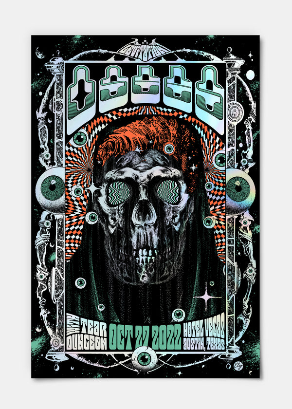 OSEES - NIGHT 1 Poster by Elzo Durt