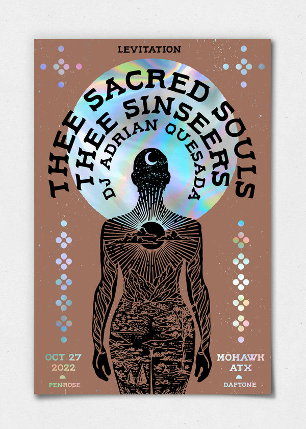 Thee Sacred Souls Poster by Real Fun Wow