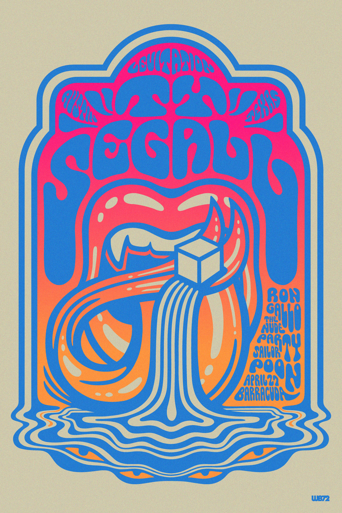 Ty Segall Poster by Weird Beard 72 - ARCHIVE