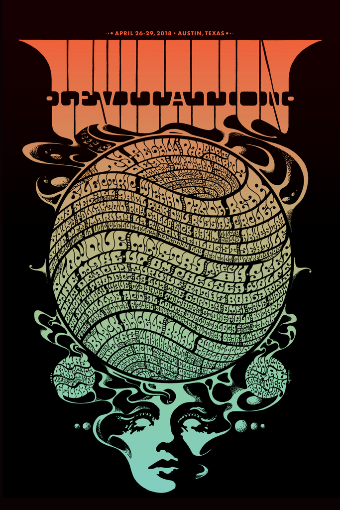 Levitation 2018 Poster by Robin Gnista - ARCHIVE