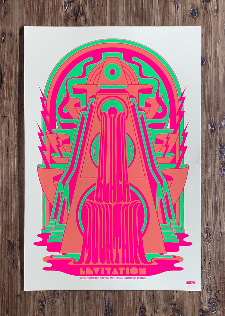 Black Mountain Poster by Weird Beard 72 - ARCHIVE