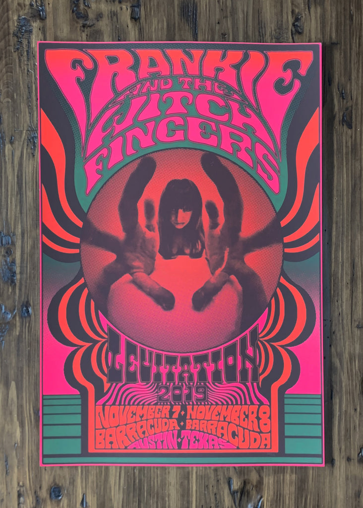 Frankie & The Witch Fingers Poster by Federico 'Fez' Moreno - ARCHIVE