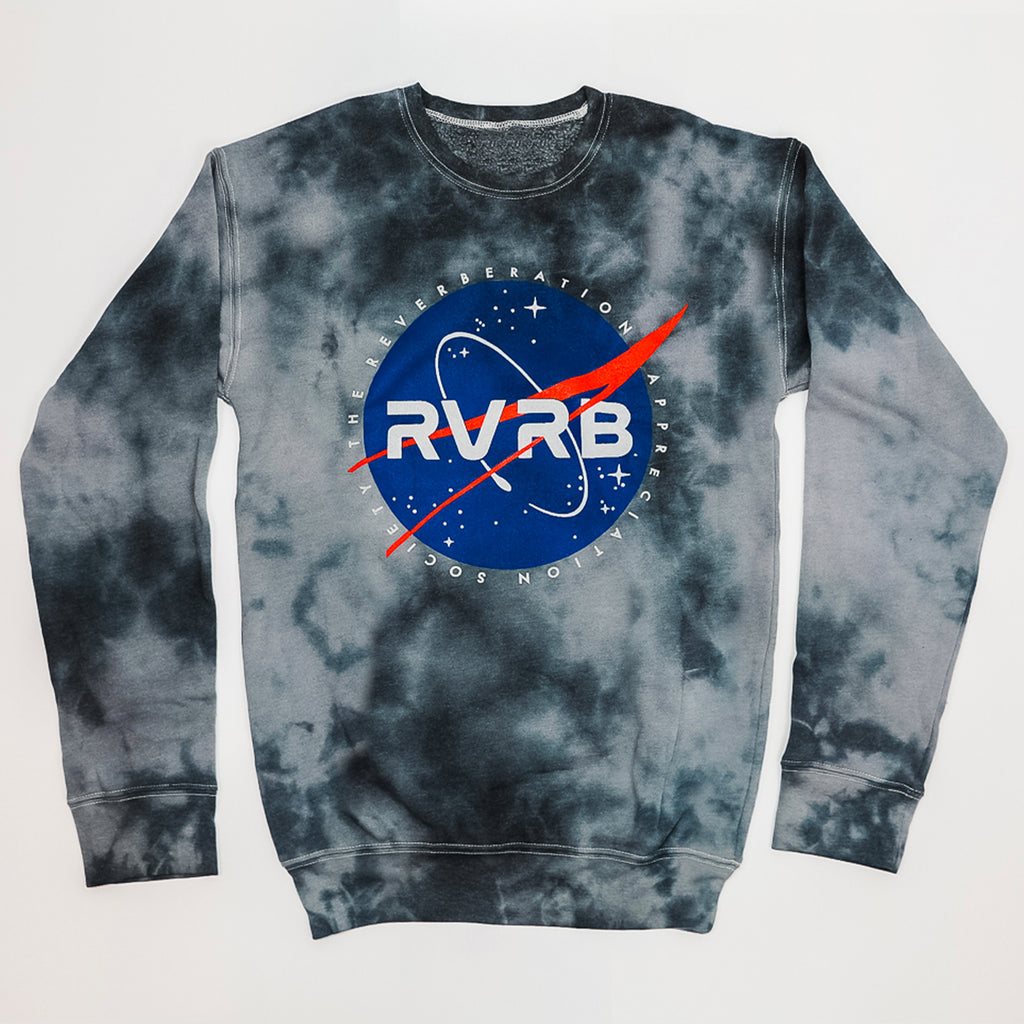 RVRB Sonic Space Program Tie Dye Crewneck Sweatshirt