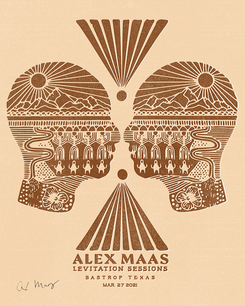 Alex Maas - SIGNED POSTER